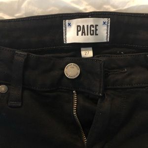 Paige Verdugo Black Crop Size 27